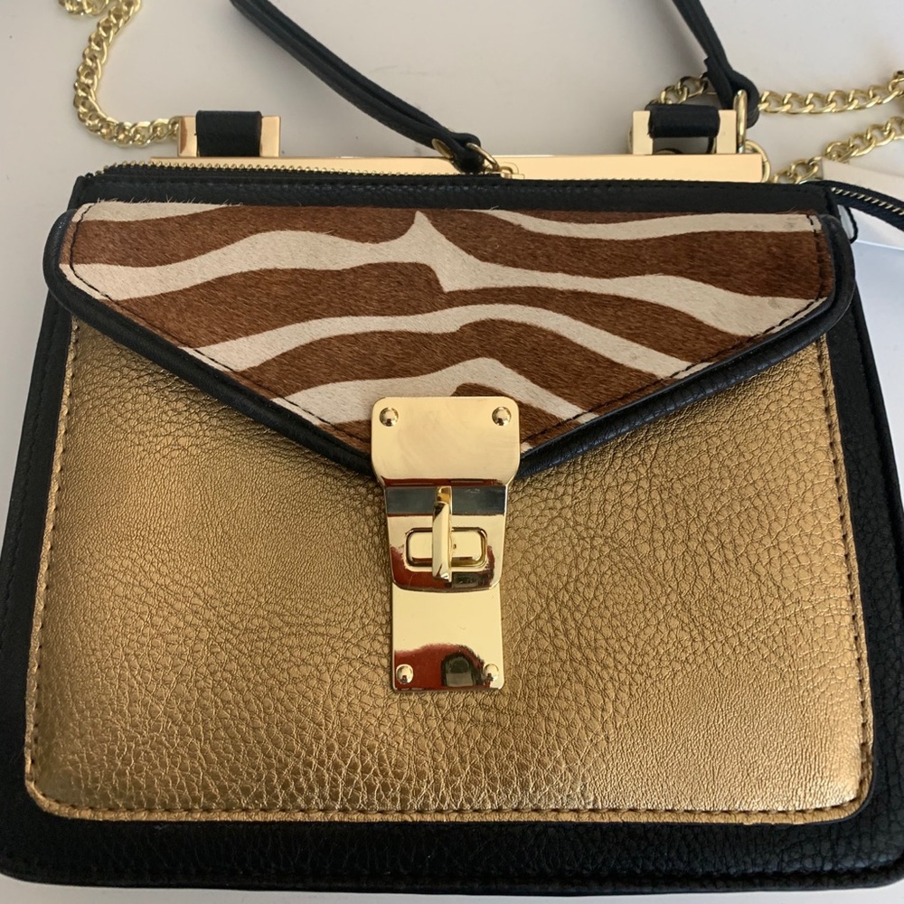 Kate Landry calf giraffe purse
